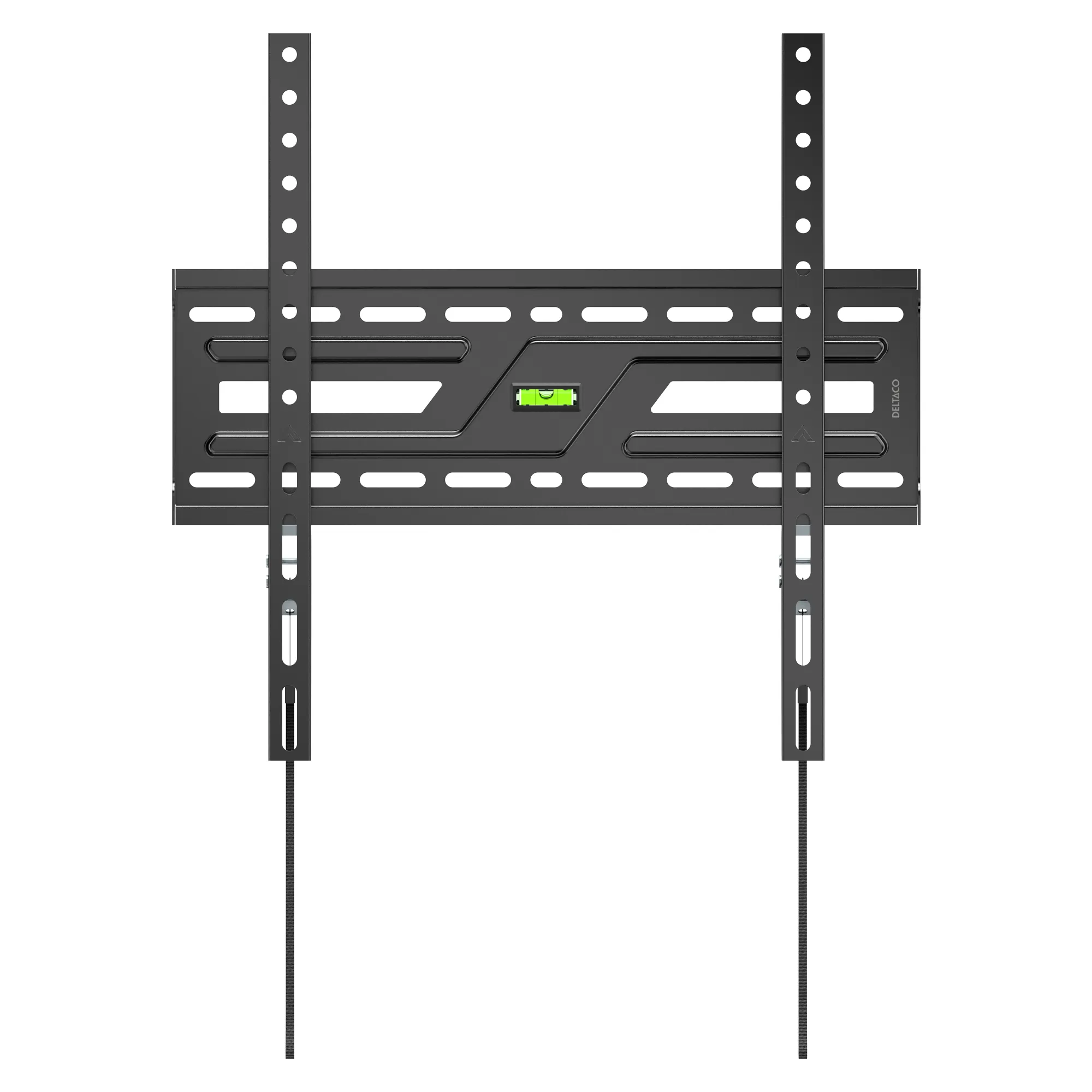 DELTACO ARM-1150-B Heavy-Duty Fixed Wall Mount for 32&ndash;75" TVs, 75 kg, Black
