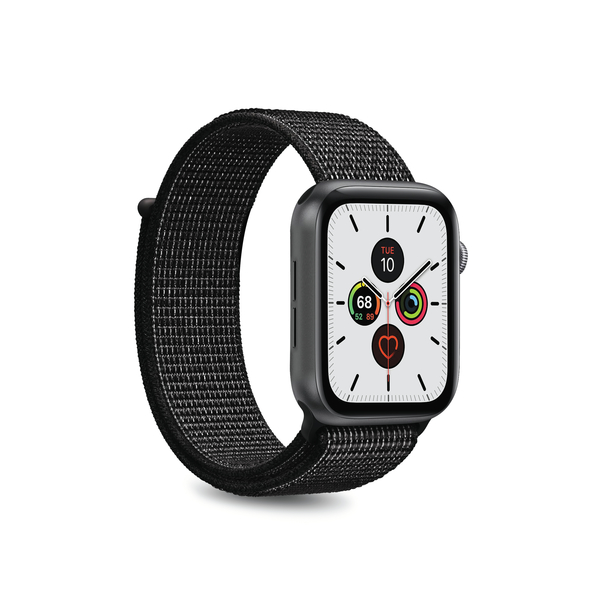 Apple Watch Band, 38-40mm S/M &amp; M/L, Nylon, Black