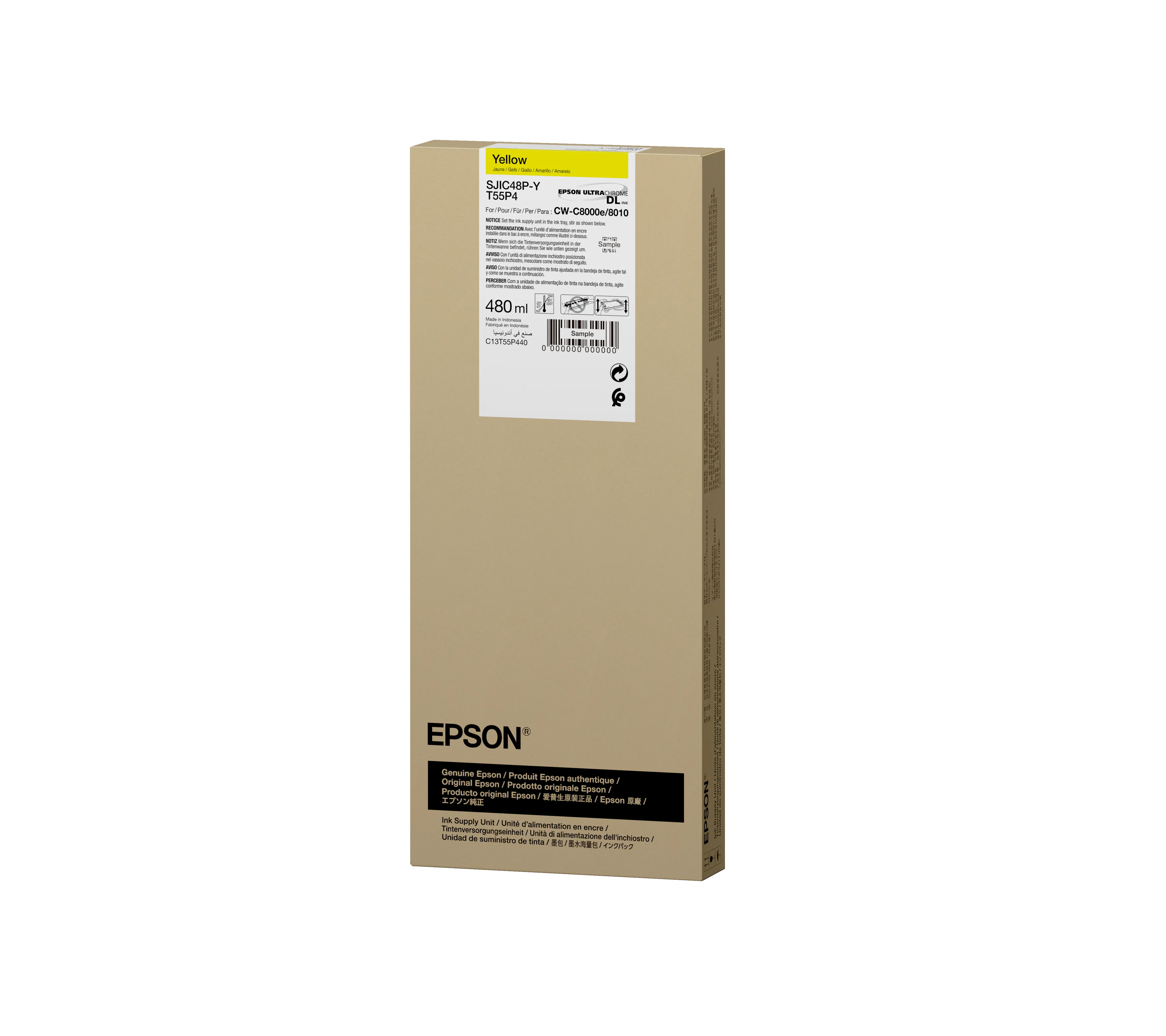 Epson SJIC48P-Y - tonerkassett, Gul