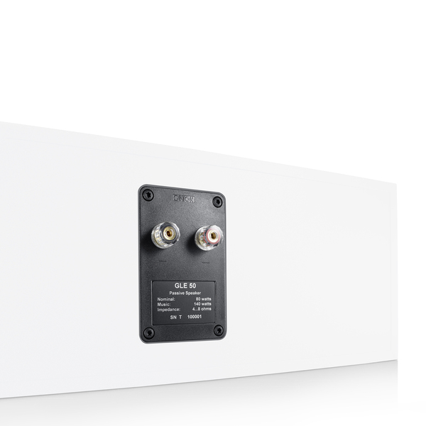 Canton GLE 50 Center - 2&frac12;-way closed center speaker, white