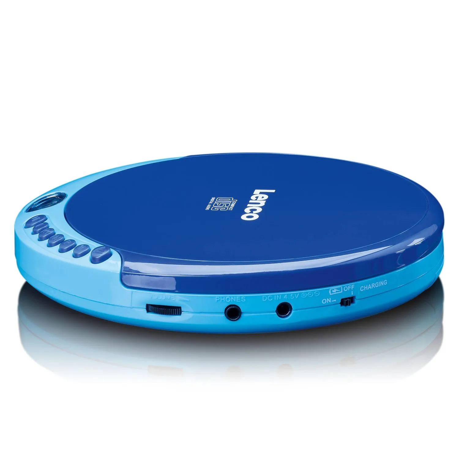 Cd-011 Portable Cd Player Blue