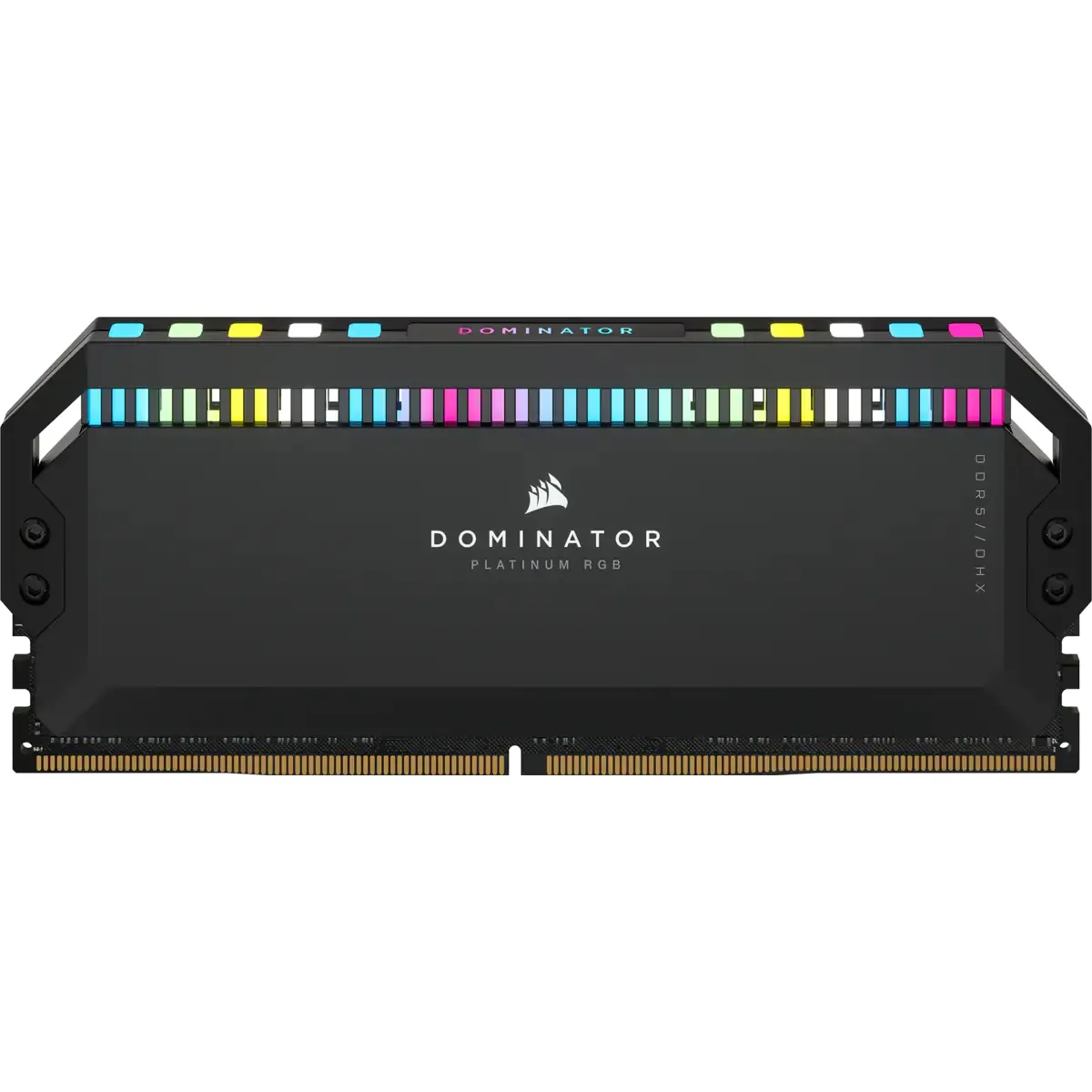 CORSAIR DOMINATOR PLATINUM RGB 64GB 2x32GB DIMM DDR5 6000MT/s Unbuffered 40-40-40-77 Std PMIC XMP 3.0 Black Heatspreader 1.35V