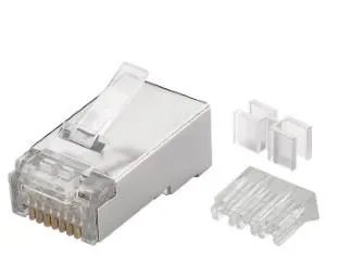 MicroConnect Cat6a F/UTP RJ45 Connector, Aluminium