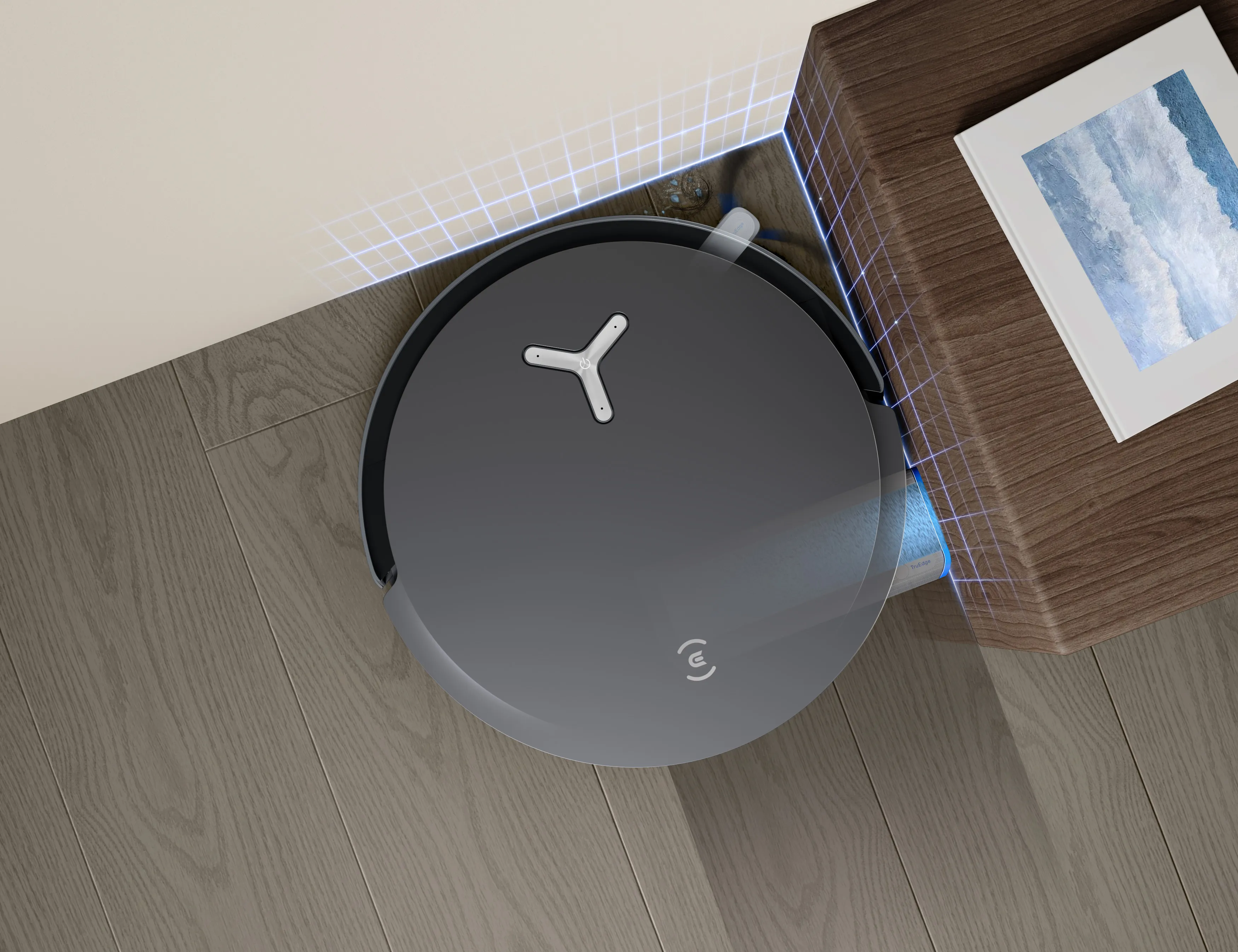 ECOVACS DEEBOT X8 OMNI - robotdammsugare, svart