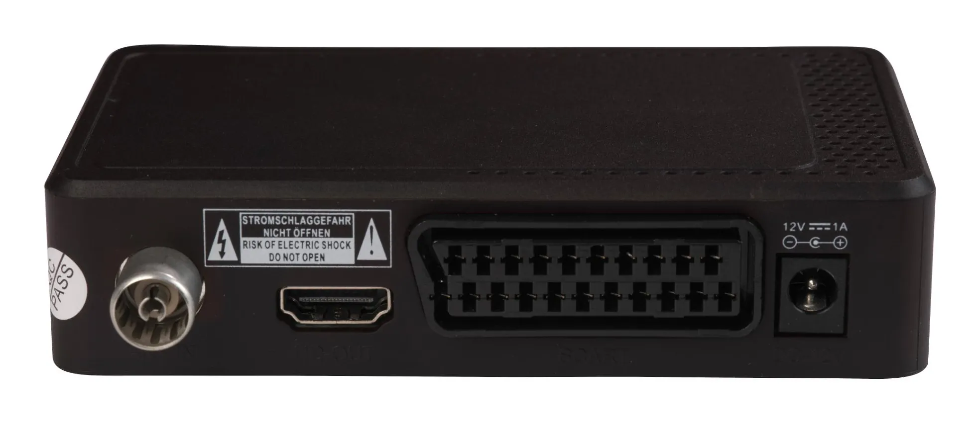 Denver DVBC-120 Decoder TV Digitale HD DVB-C – Ricevitore Via Cavo Con PVR E Uscita HDMI/Scart