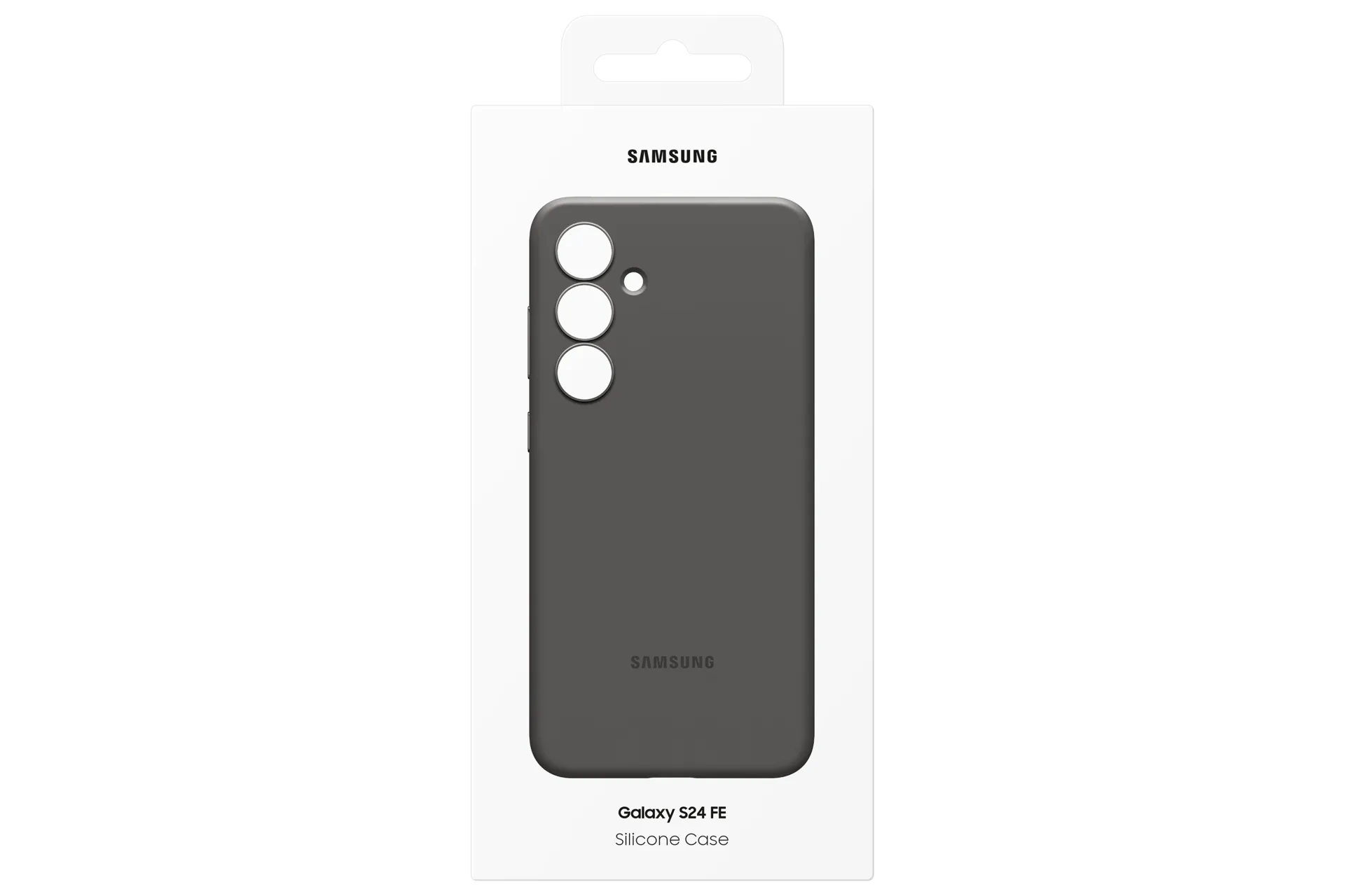 Samsung Galaxy S24 FE -silikonikuori, Musta