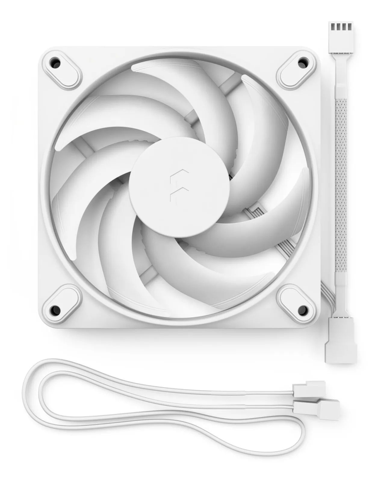 Fractal Design Momentum 12 - chassi fl&auml;kt, vit