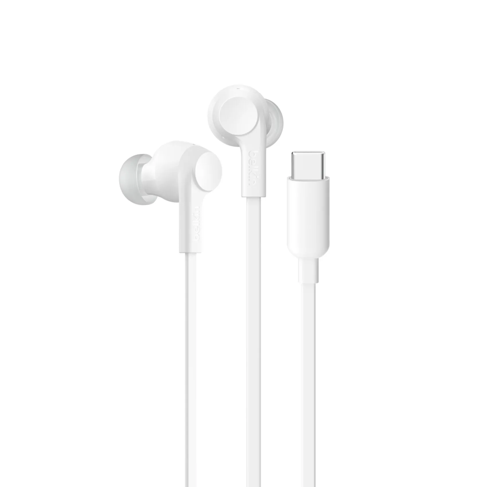 Belkin SoundForm ANC USB-C -nappikuulokkeet, valkoinen