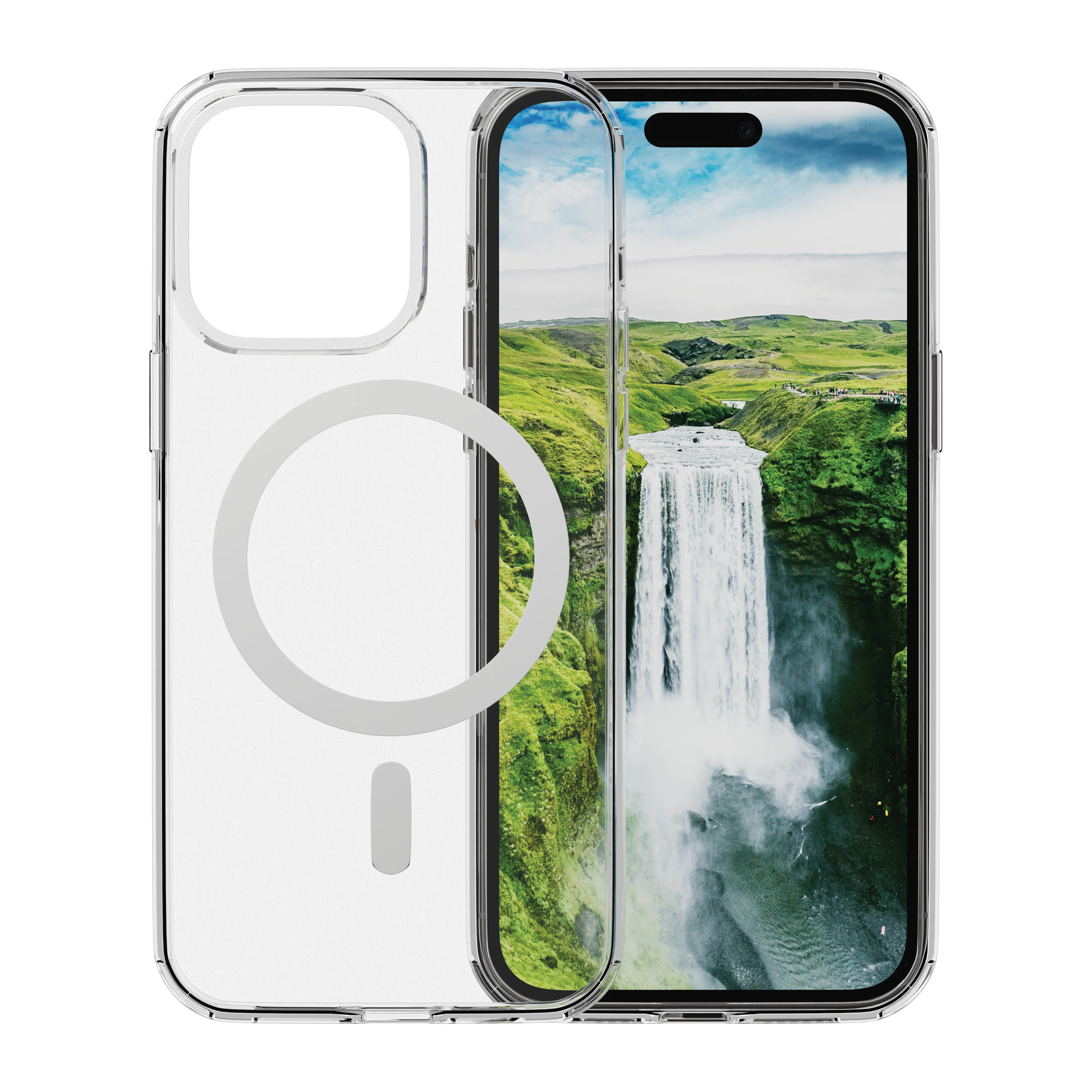 Dbramante1928 Iceland Ultra D3O MagSafe, iPhone 15 Pro - Case, Transparent