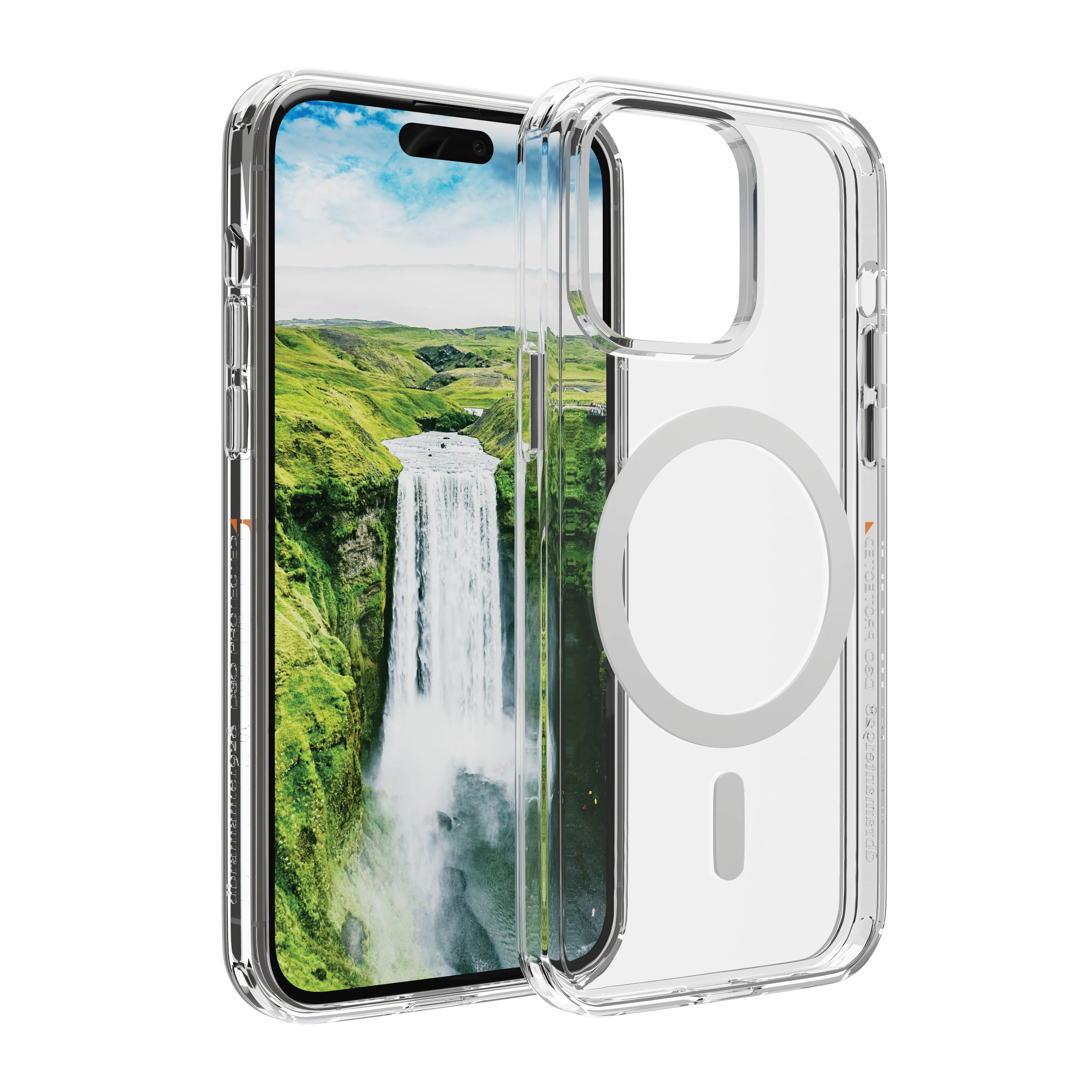 Dbramante1928 Iceland Ultra D3O MagSafe, iPhone 15 Pro - Case, Transparent