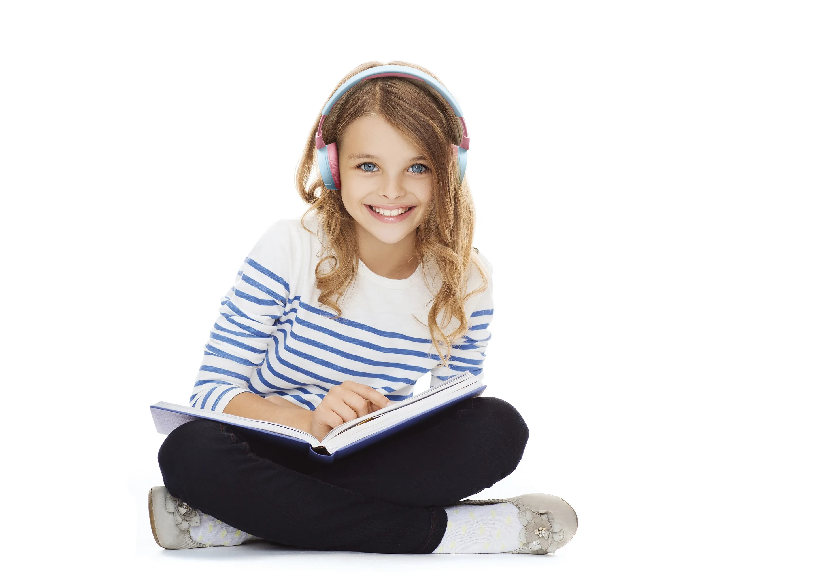 JBL JR310BT Kids -langattomat kuulokkeet, Sininen
