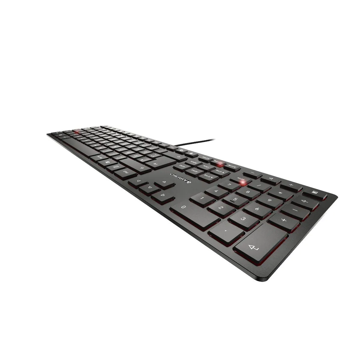 Cherry KC-6000 Slim Cherry SX-kytkimet -n&auml;pp&auml;imist&ouml;, Musta