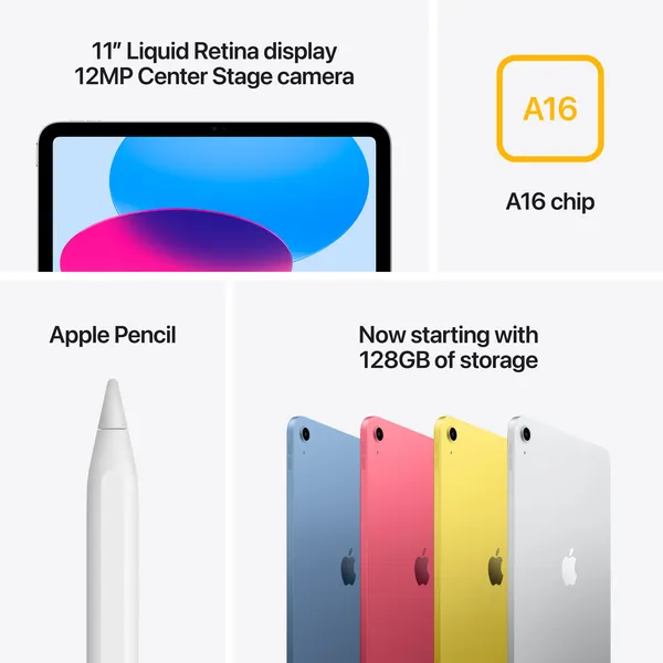 Apple iPad 11&quot; 512 Gt, Wi-Fi + Cellular -tabletti, Pinkki