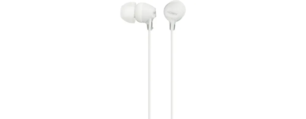 Sony MDR-EX15LP - in-ear h&ouml;rlurar, Vit