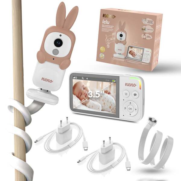 Neno Lelu videobabyvakt 3,5 tum