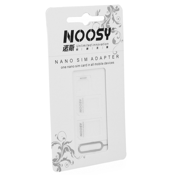 NOOSY NANOSIM- JA MICROSIM-ADAPTERIT