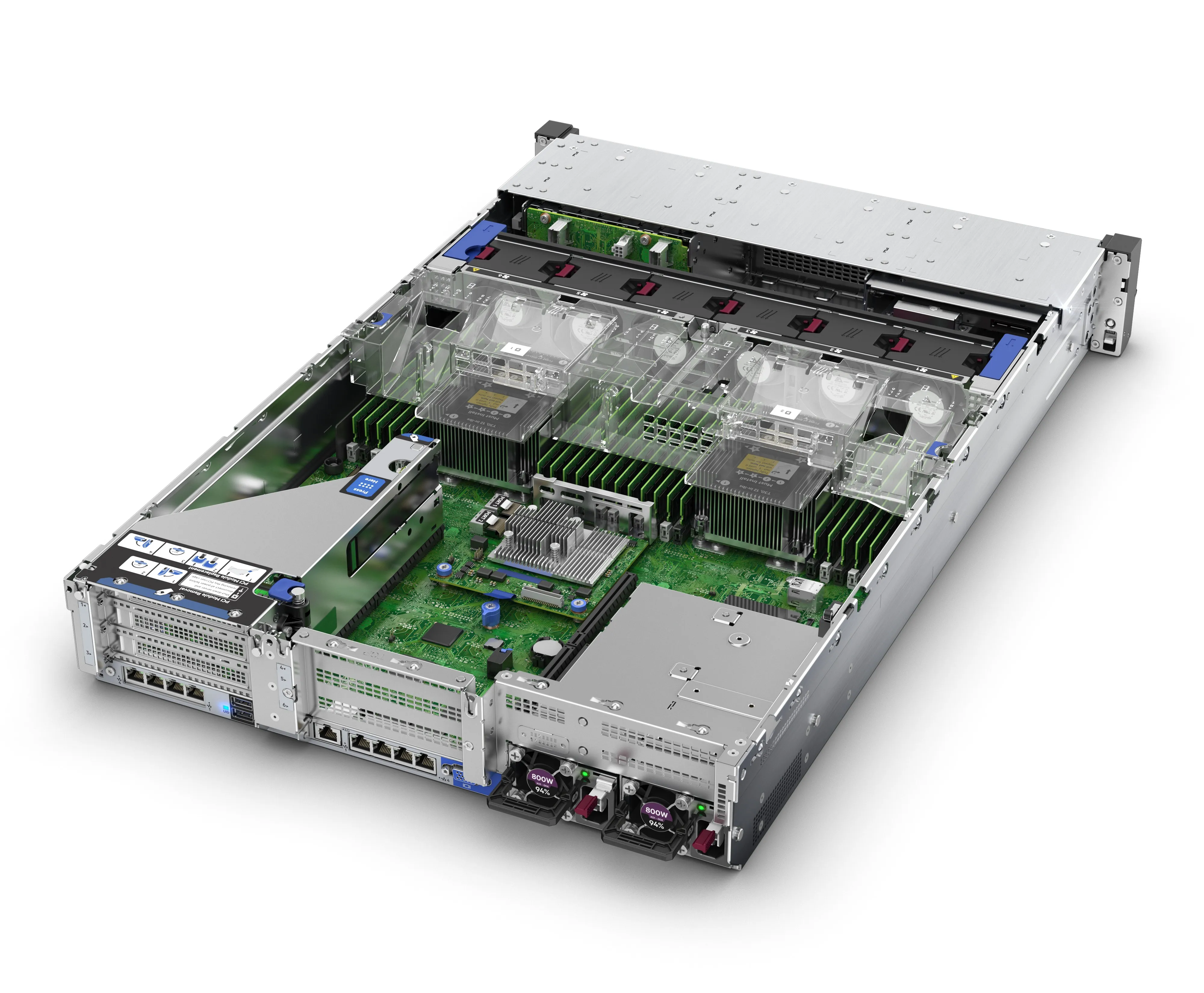 HPE ProLiant DL380 Gen10 SMB Networking Choice - Palvelin - telineasennettava - 2U - 2-teinen - 1 x Xeon Gold 5218R / 2.1 GHz - RAM 32 GB - SATA - pikavaihto 2.