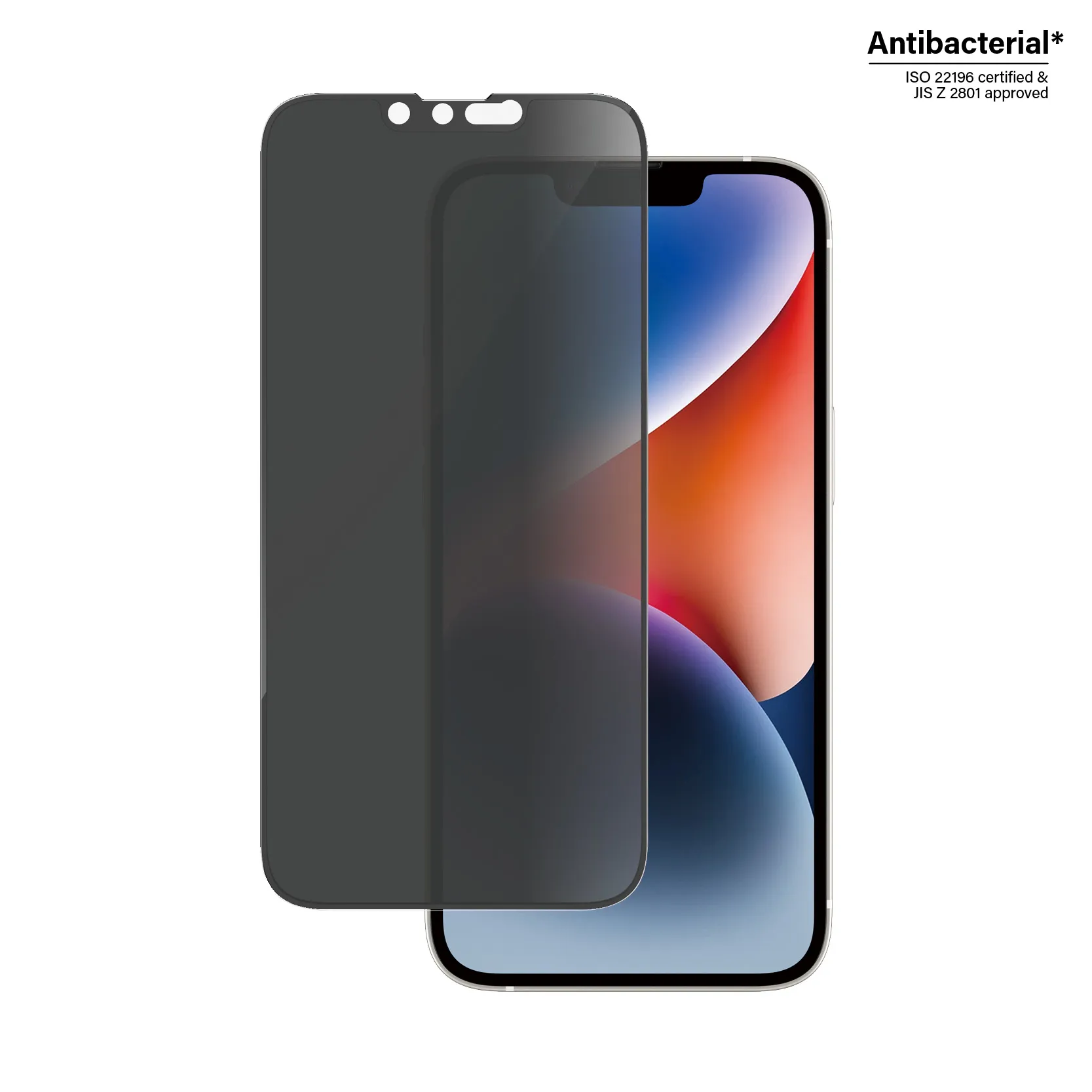 PanzerGlass Ultra-Wide Fit, Privacy, iPhone 14 / 13 / 13 Pro -panssarilasi