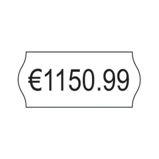 Avery 26x12 G2 - price tags, 10 rolls, white