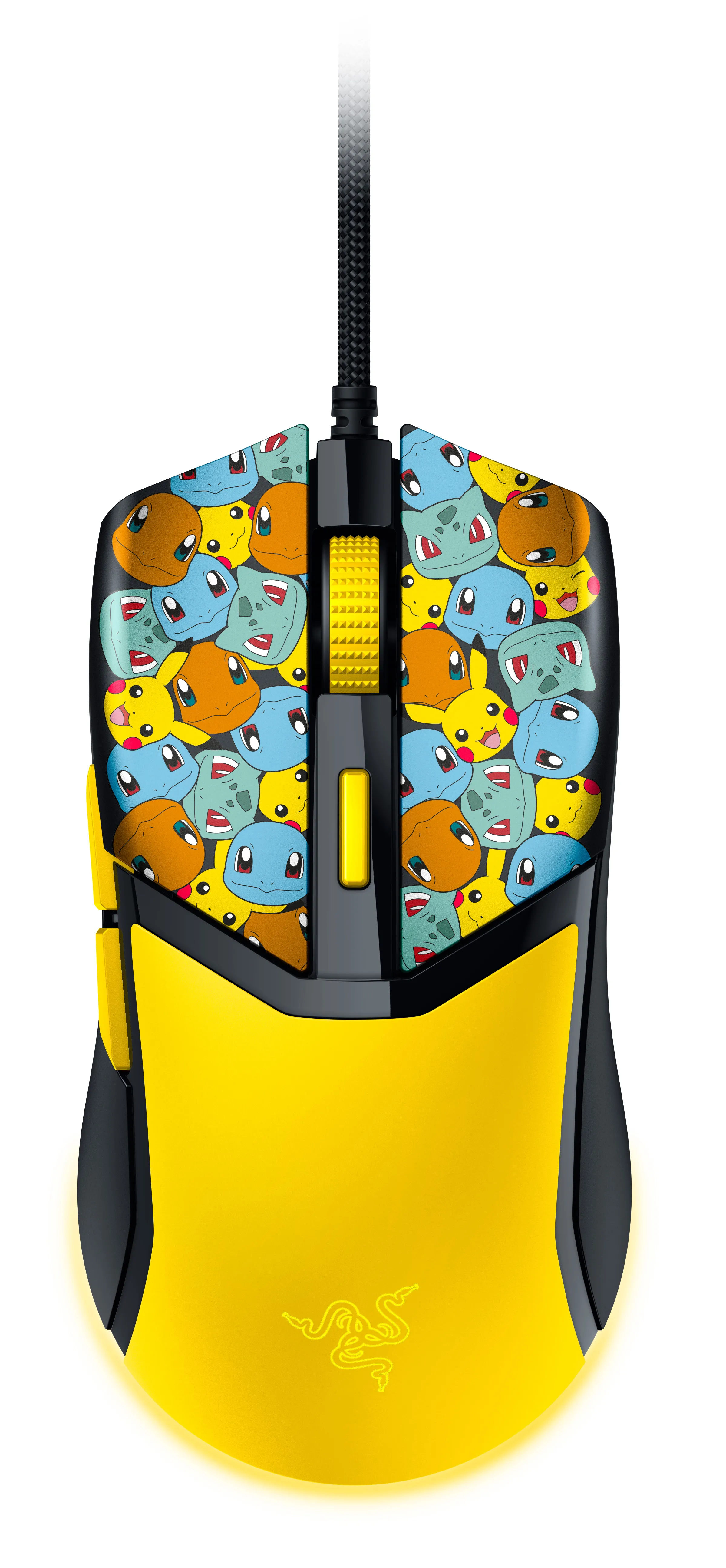Razer Cobra Pok&eacute;mon Kanto Starters Edition Wireless Gaming Mouse, Black/Yellow
