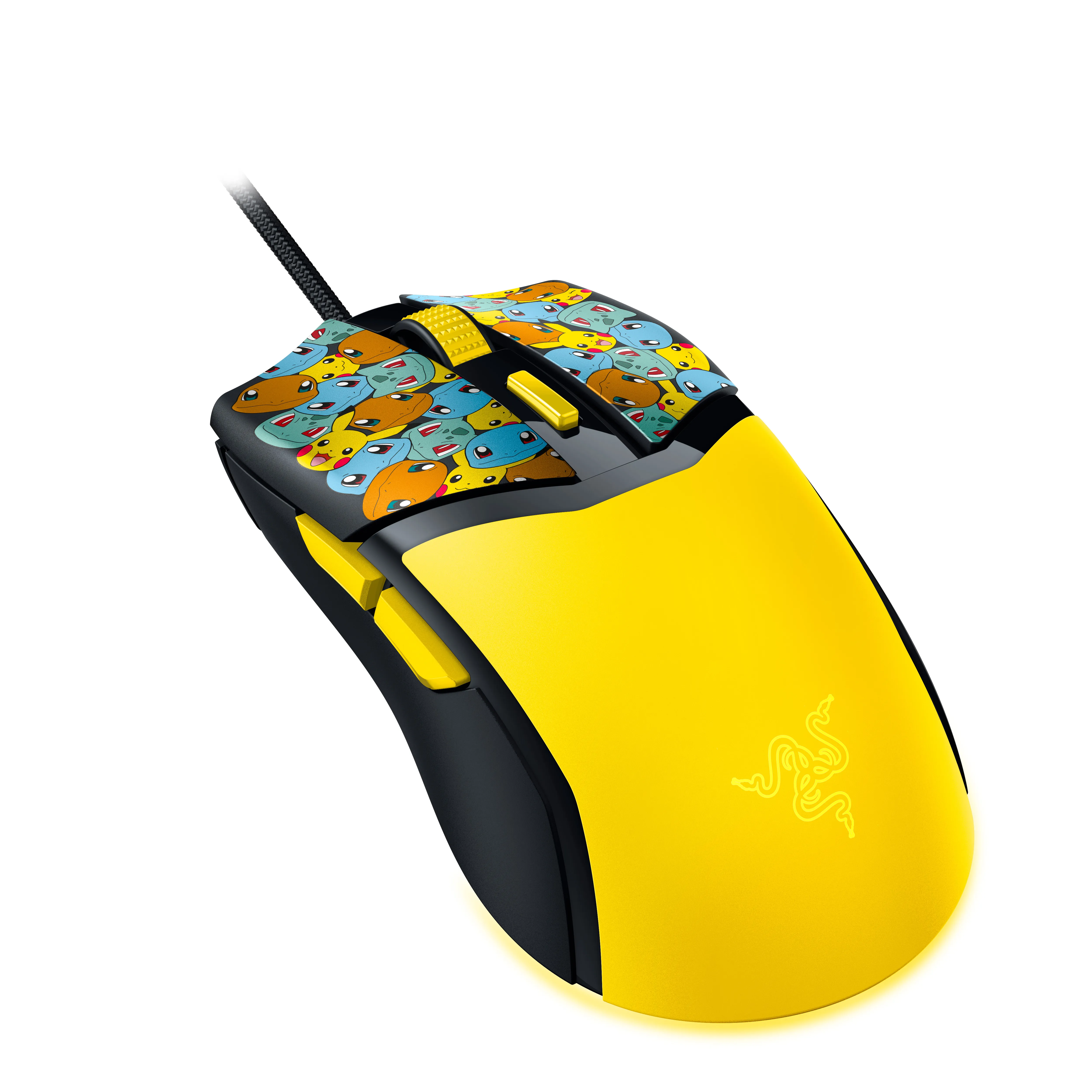 Razer Cobra Pok&eacute;mon Kanto Starters Edition Wireless Gaming Mouse, Black/Yellow