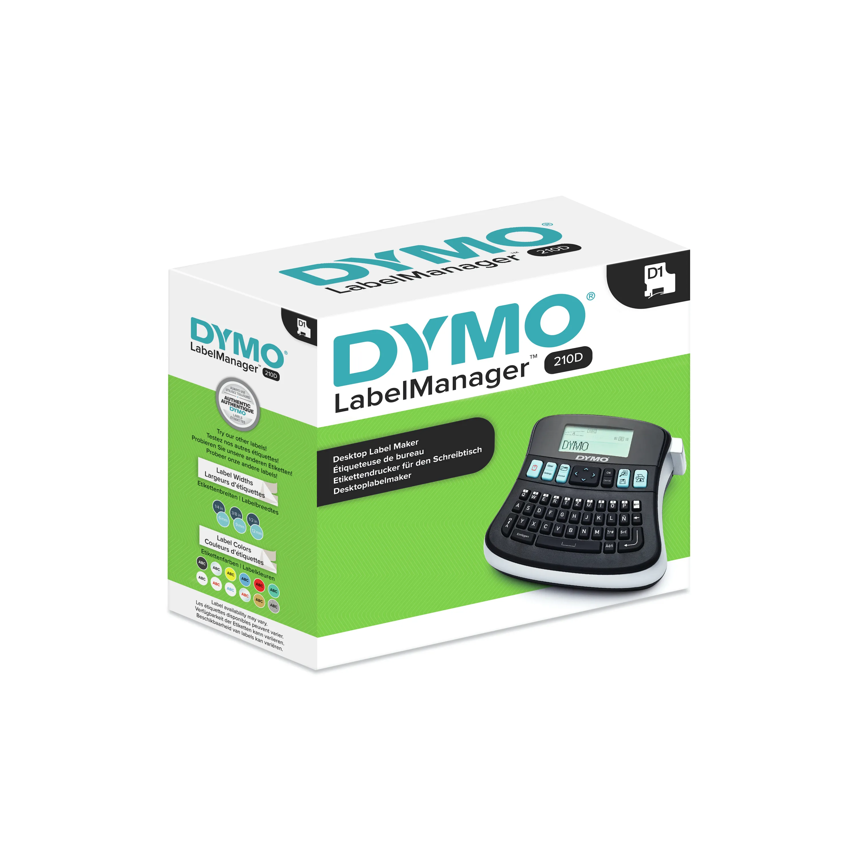 Dymo LabelManager 210D - label maker (QWERTZ)