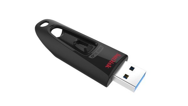 SanDisk 256GB Ultra USB 3.0 - memory stick, Black