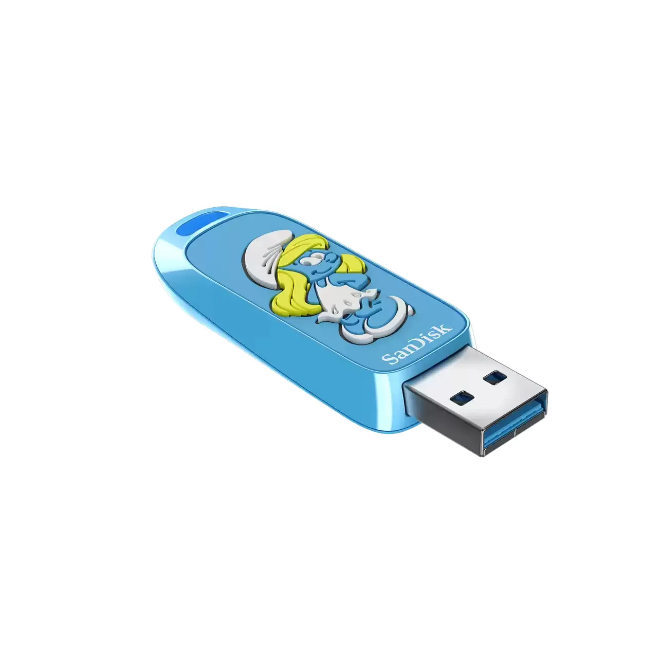 SanDisk Smurfs - Smurfette Edition USB 3.2 Gen 1 256GB memory stick, Blue