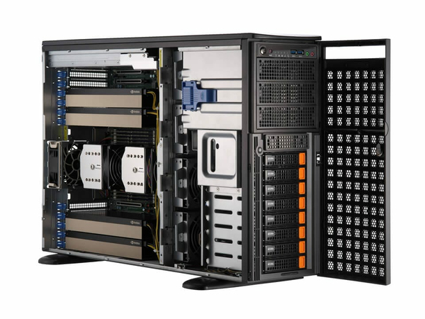 X13 4U 4GPU X13DEG-QT-P 749TS-R2K05B RoH