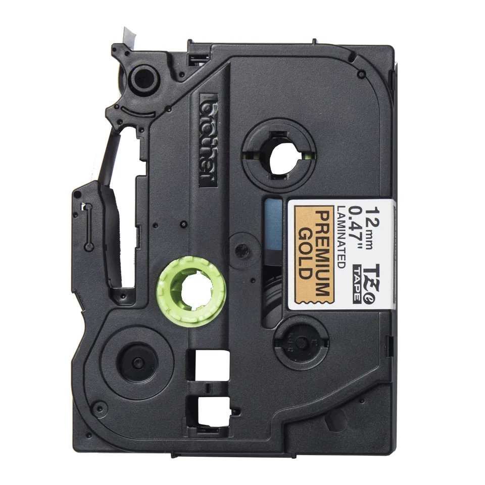 Brother TZe-PR831 12mm x 8m tape black on gold