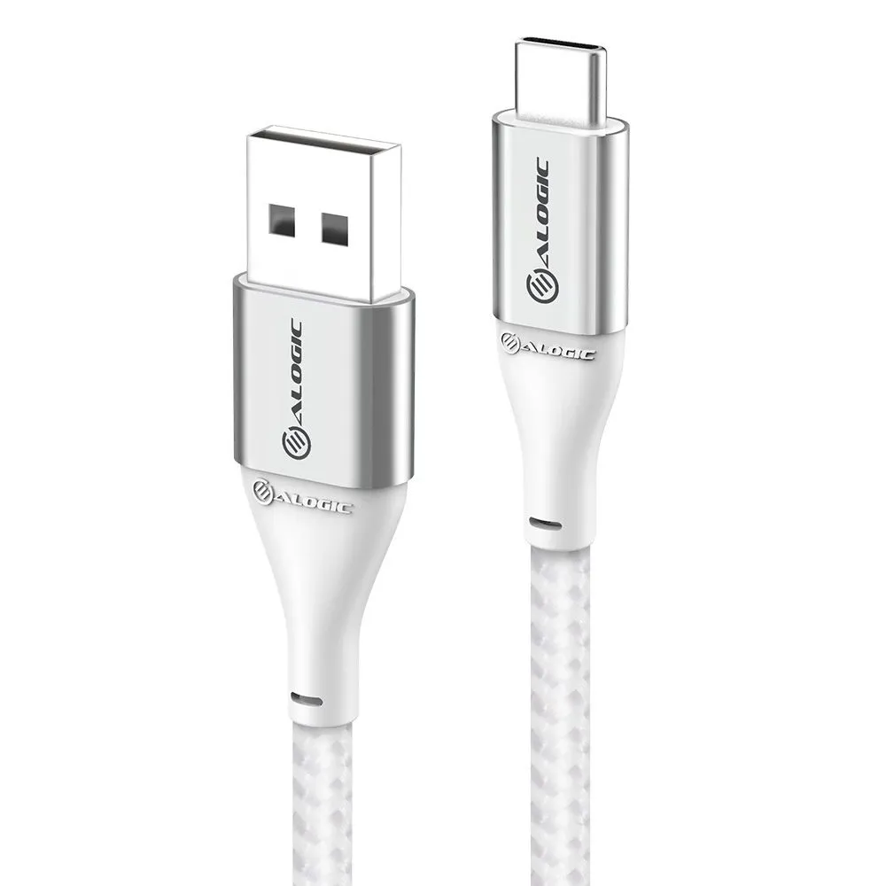 Alogic Ultra USB-A – USB-C - cable, 0.3 m, Silver