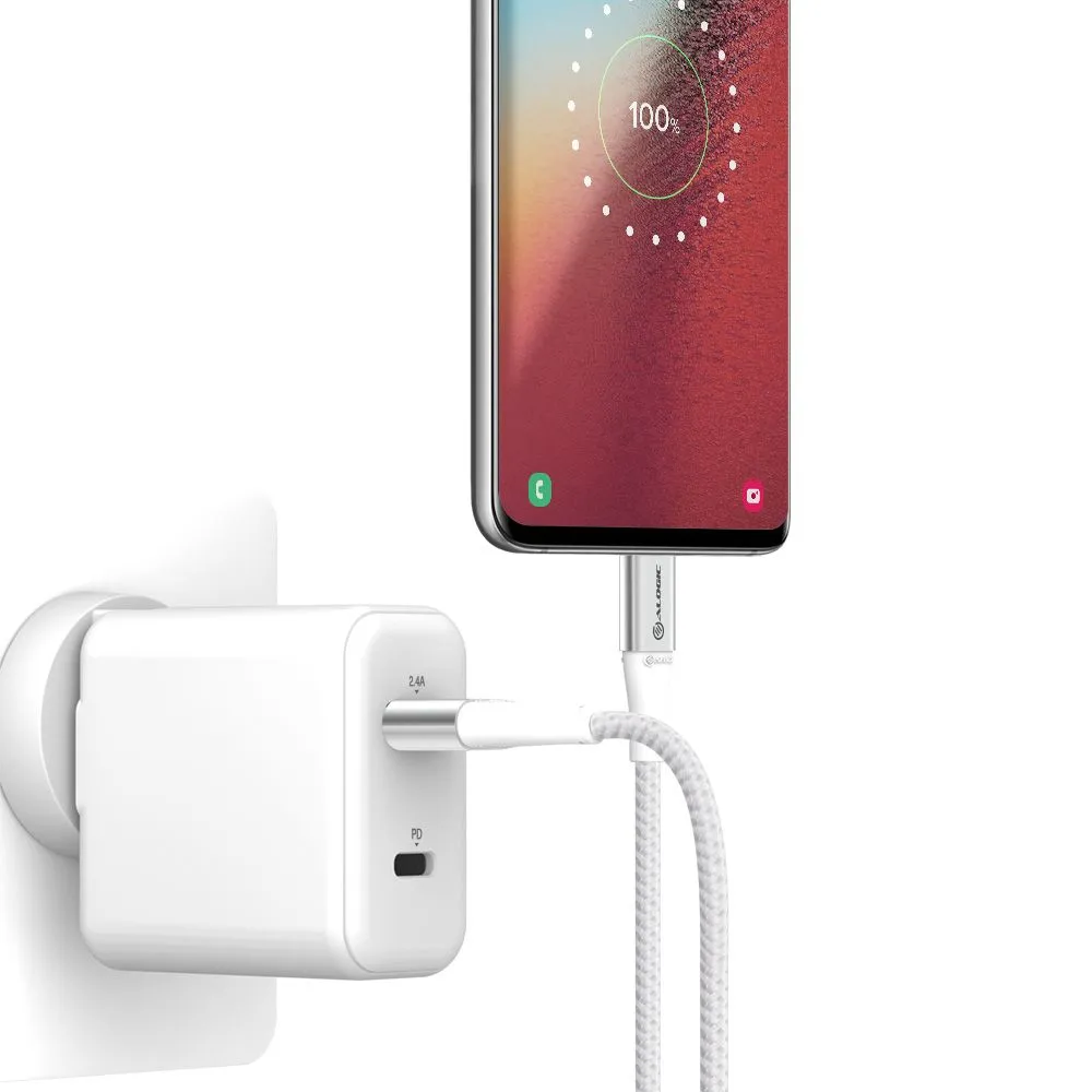 Alogic Ultra USB-A – USB-C - cable, 0.3 m, Silver