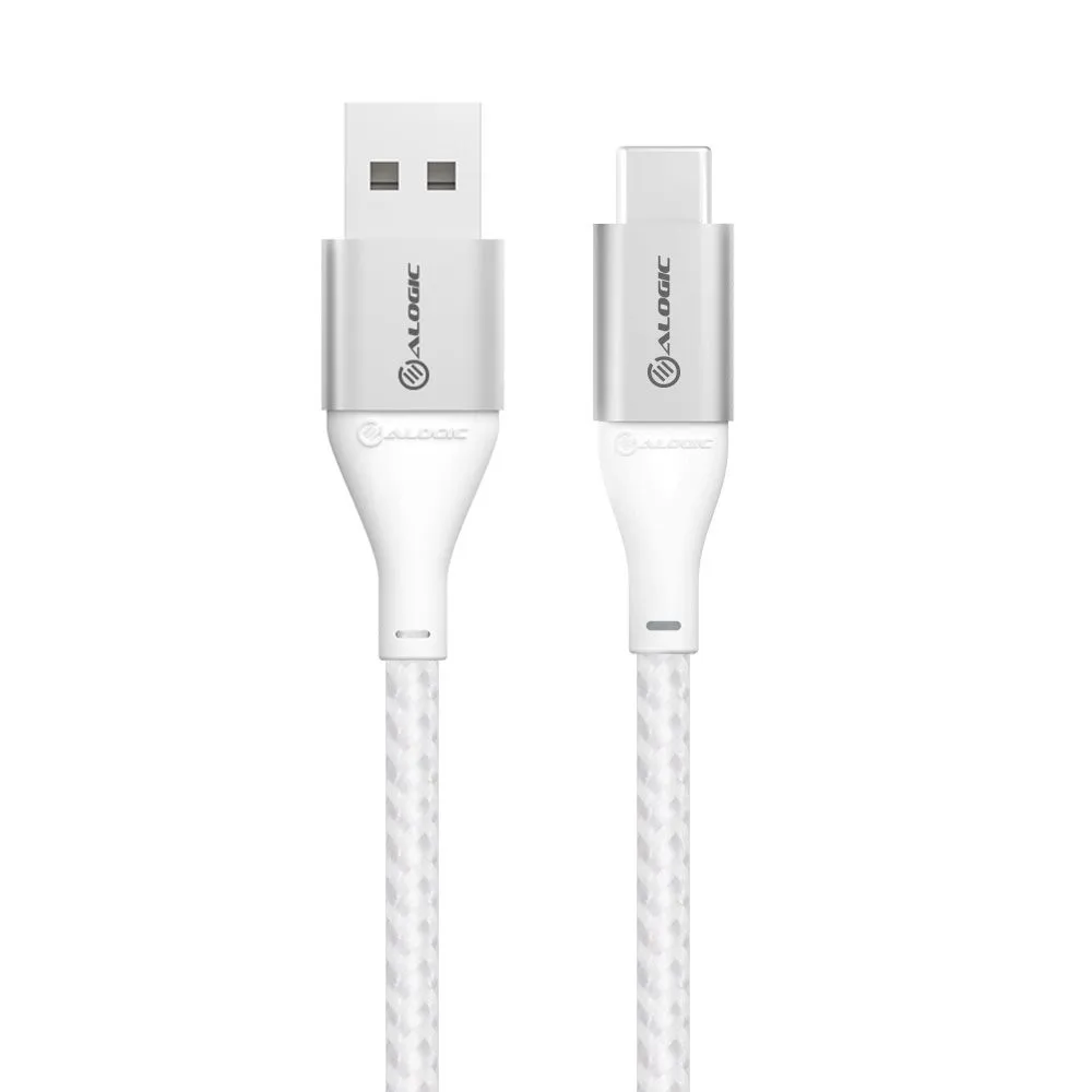 Alogic Ultra USB-A – USB-C - cable, 0.3 m, Silver
