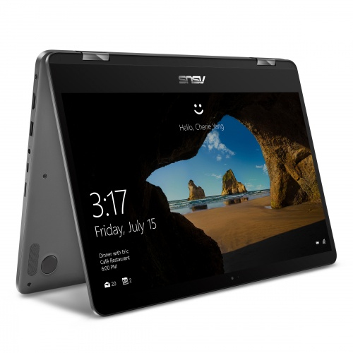 Asus 14" ZenBook Flip UX461UA, 256GB, Win 10 Home - kannettava, harmaa
