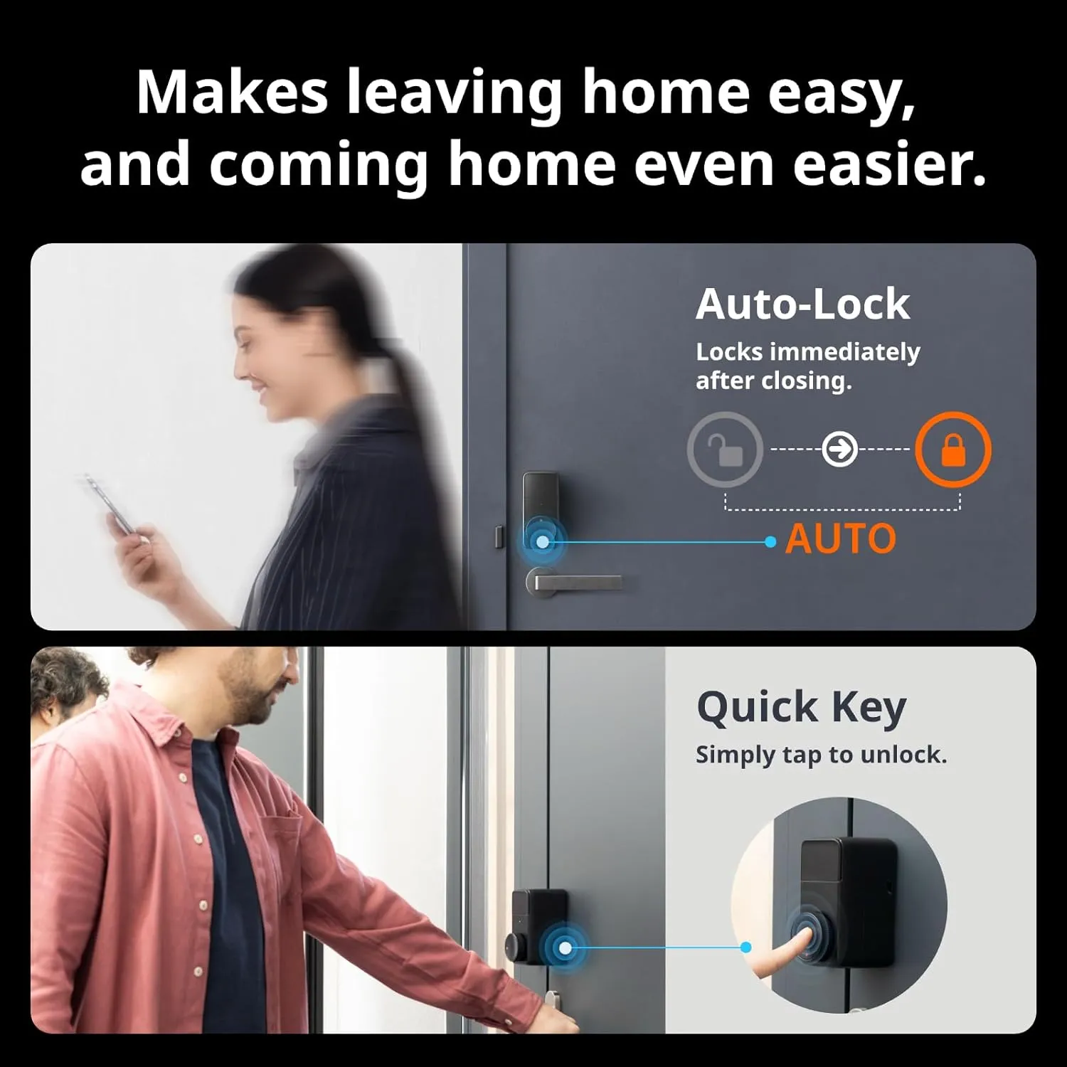 SwitchBot Lock Pro EU Version - smart l&aring;s, svart