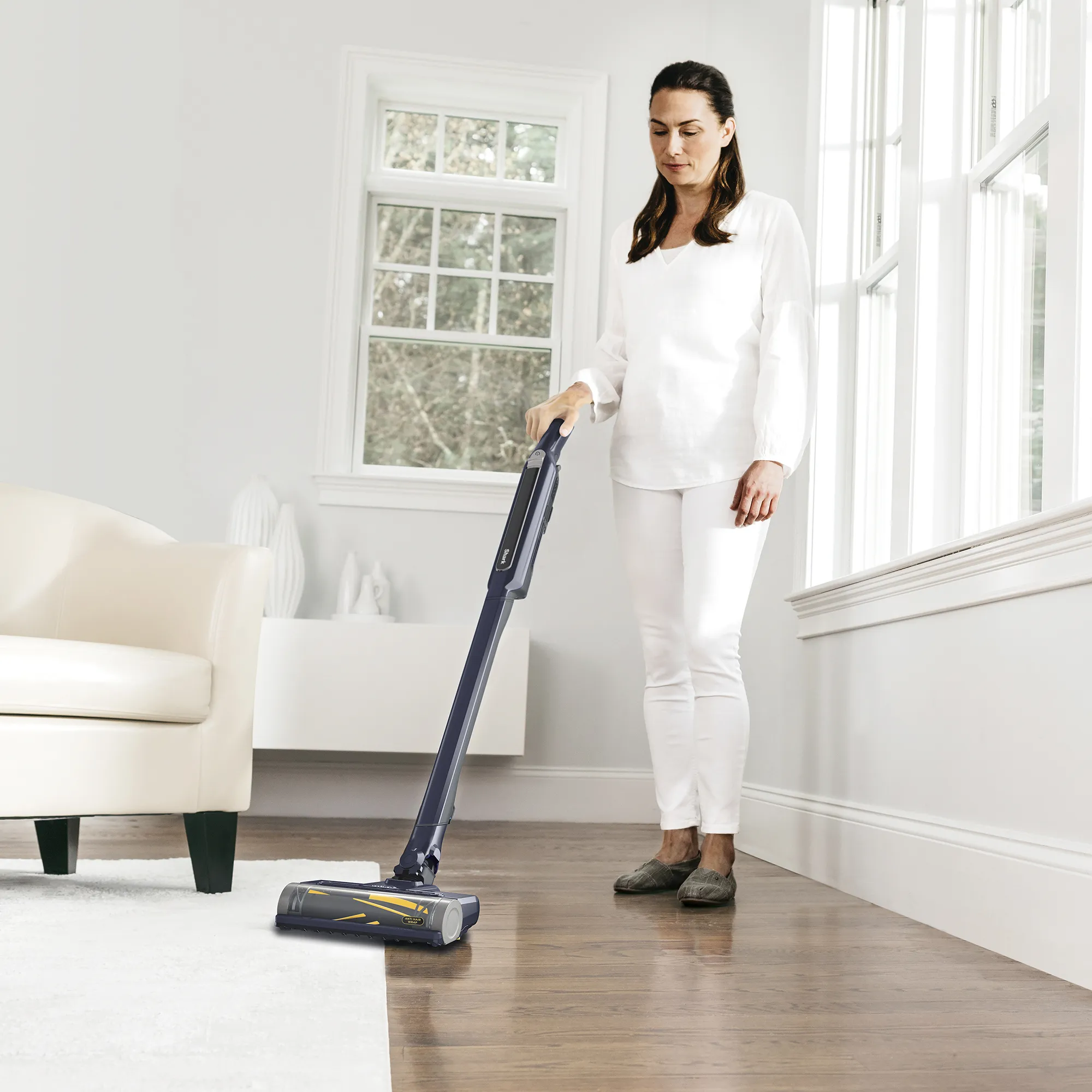 Shark WandVac WV362EUT Stick vacuum cleaner, Blue