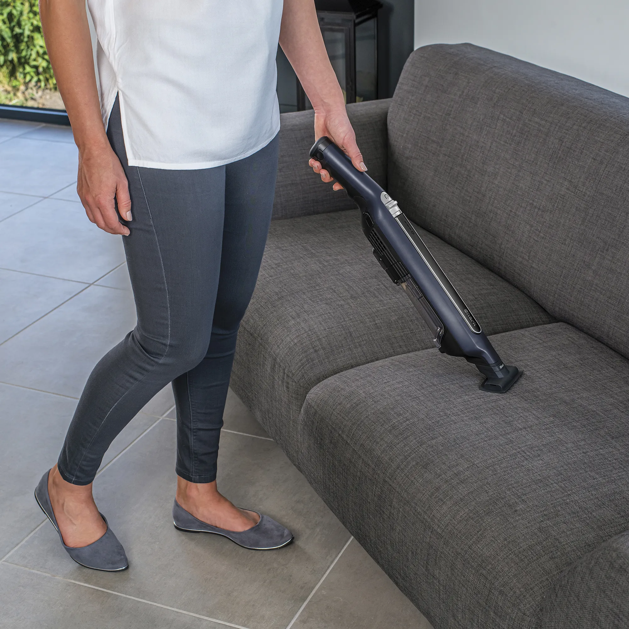 Shark WandVac WV362EUT Stick vacuum cleaner, Blue