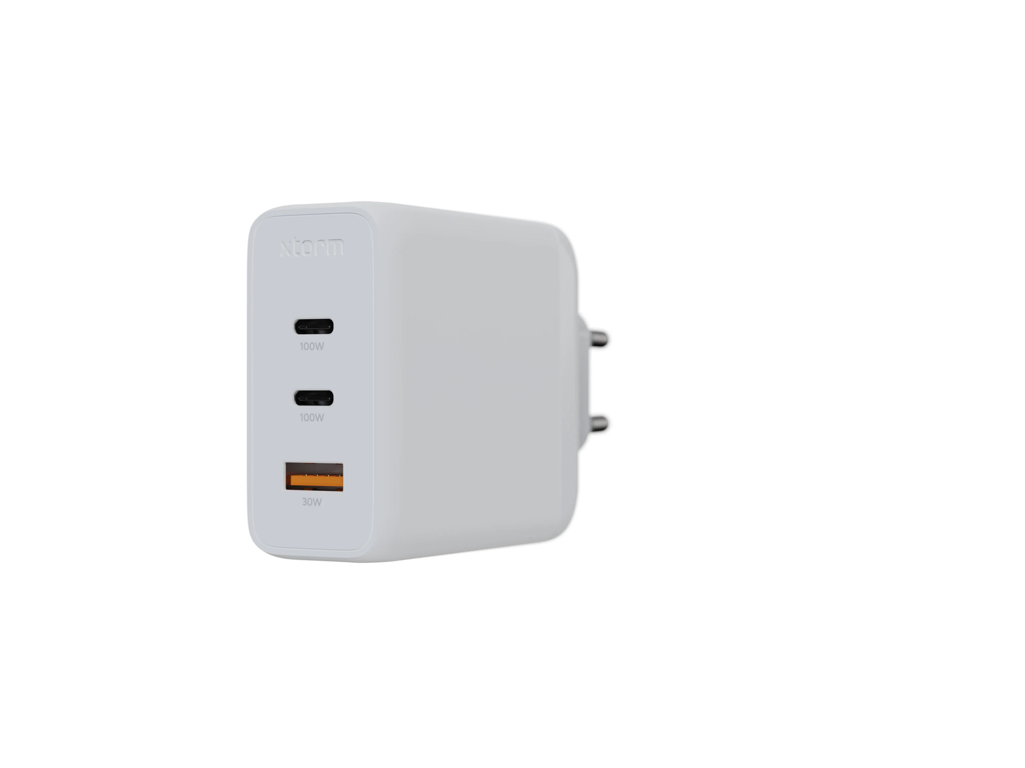 Xtorm 100W GaN2 Ultra Home Charger 2xUSB-C/USB-A - charger, White