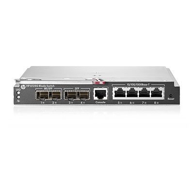 HPE 6125XLG Ethernet Blade Switch - Kytkin - L3 - Hallinnoitu - 4 x SFP + 4 x 1000Base-T - plug-in moduuli