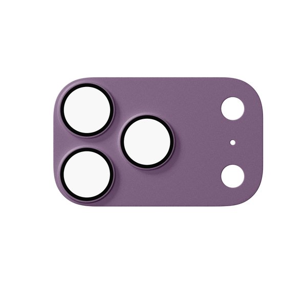 Epico Aluminium AntiReflective Lens  &amp;  Island Protector | iPhone 18 Pro | with Easy Application | Dark Purple | Impact and Scratch Resistance