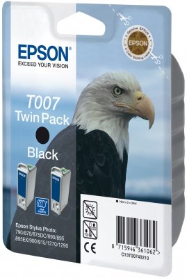 INK CARTRIDGE BLACK 2PK