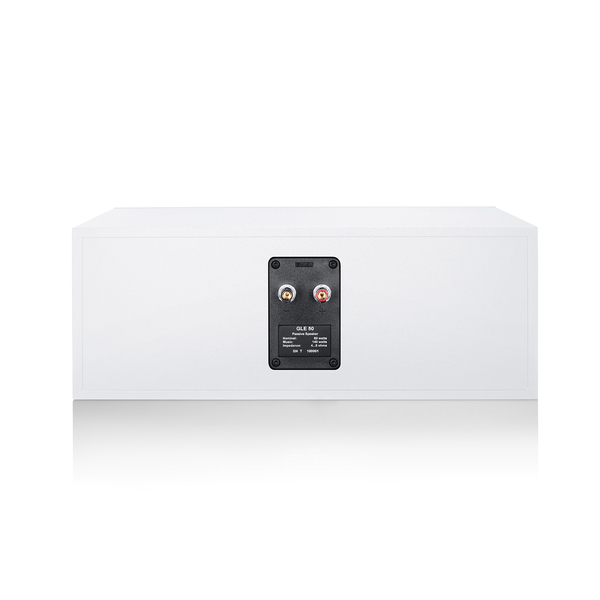 Canton GLE 50 Center - 2&frac12;-way closed center speaker, valkoinen