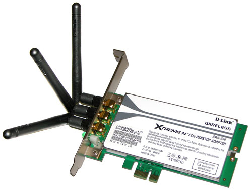 DLINK Wireless N PCIe Desktop Adapter DWA-556