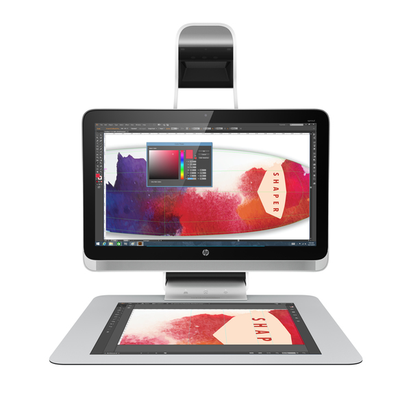 Sprout Pro by HP - Kaikki yhdess&auml; - 1 x Core i7 6700 / 3.4 GHz - RAM 8 Gt - Hybrid Drive 1 Tt (8 Gt) - GF GT 945A / HD Graphics 530 - GigE - WLAN: Bluetooth 4.0