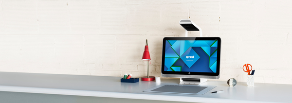 Sprout Pro by HP - Kaikki yhdess&auml; - 1 x Core i7 6700 / 3.4 GHz - RAM 8 Gt - Hybrid Drive 1 Tt (8 Gt) - GF GT 945A / HD Graphics 530 - GigE - WLAN: Bluetooth 4.0