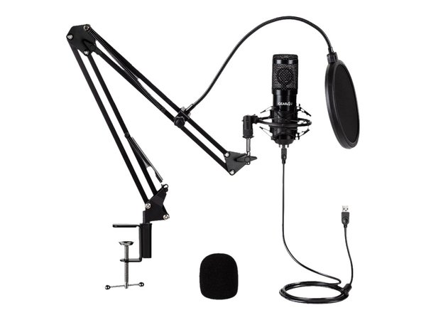 GEAR4U Streamer Microphone Kit - USB