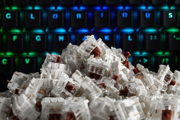 Glorious Gateron Brown Switches (120 pcs)