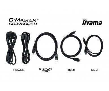 iiyama 27" G-Master GB2760QSU, QHD, TN -pelin&auml;ytt&ouml;