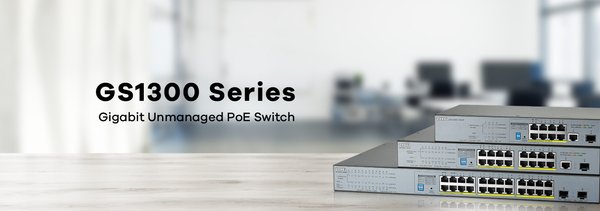 ZyXEL GS1300-18HP Network Switch