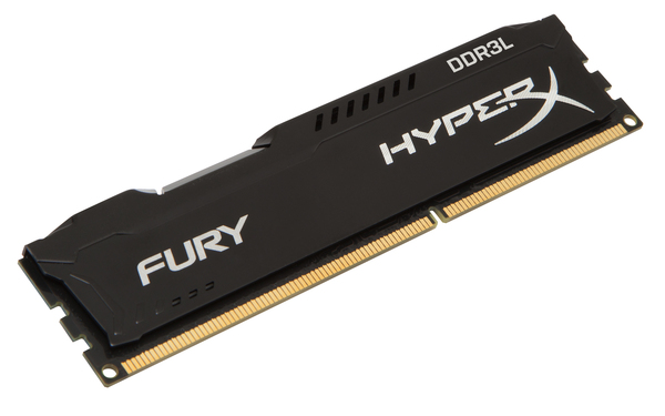 Kingston 16GB (2x8GB) HyperX Fury, DDR3L 1600MHz - Black